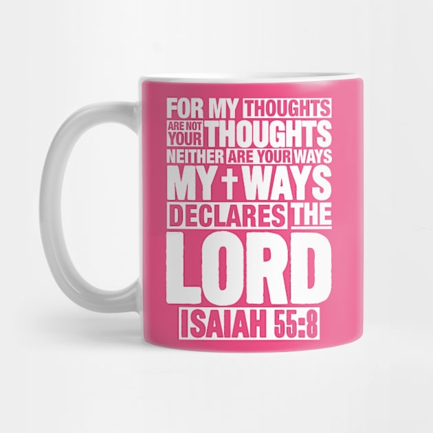 Isaiah 55:8 by Plushism